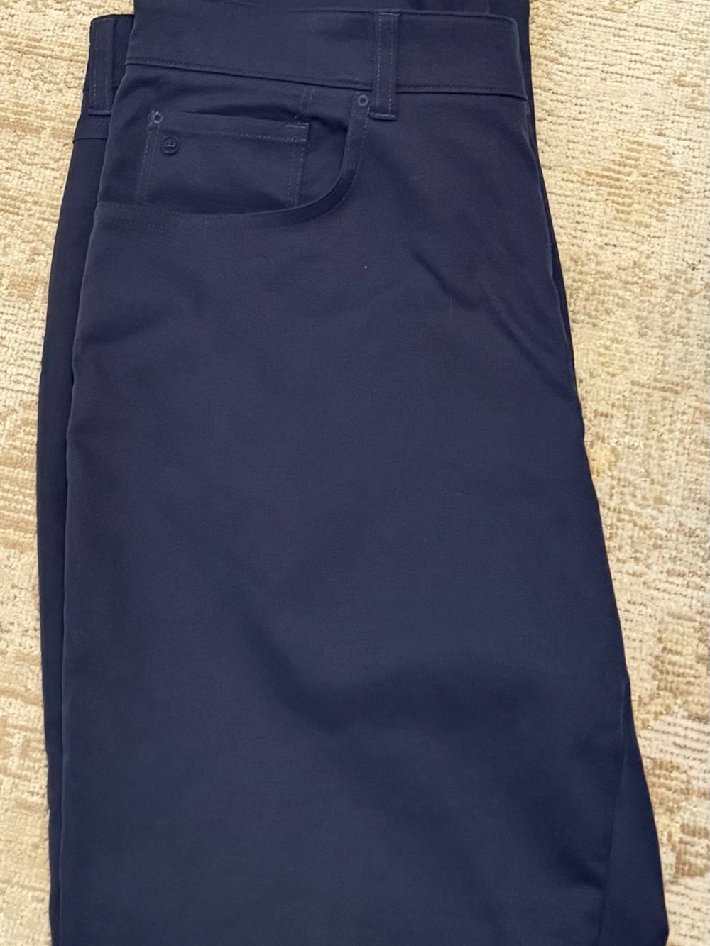 Peter Millar Men's Navy Stretch Pants EB66 Waist 33 Inseam 29